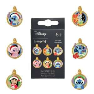 Disney By Loungefly Enamel Pins Blind Box Lilo & Stitch Holiday Ornaments  Loungefly