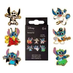 Disney By Loungefly Enamel Pins Blind Box Web Stitch  Loungefly