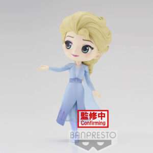 Disney Characters Frozen 2 Elsa Ver.a Q Posket Figura 14cm Banpresto