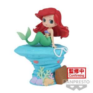Disney Characters La Sirenetta Ariel Ver. A Q Posket Figura 9cm Banpresto