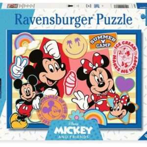 Disney Children's Jigsaw Puzzle Xxl On The Road Con Mickey E Minnie (200 Pezzi) Ravensburger