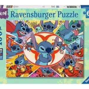 Disney Children's Jigsaw Puzzle Xxl Stitch: In My World (100 Pezzi) Ravensburger