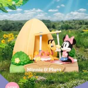 Disney D-Stage Campsite Series PVC Diorama Mini & Pluto Special Edition 10 Cm Beast Kingdom Toys