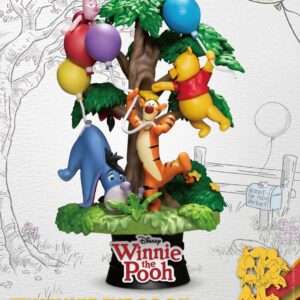 Disney D-stage Pvc Diorama Winnie The Pooh Con Friends 16 Cm Beast Kingdom Toys