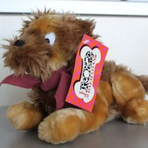 Disney La Carica dei 101 - Peluche cagnolino steso marrone 30cm circa