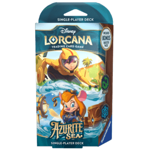 Disney Lorcana Azurite Sea Starter Deck Emerald/Sapphire (ENG) Ravensburger