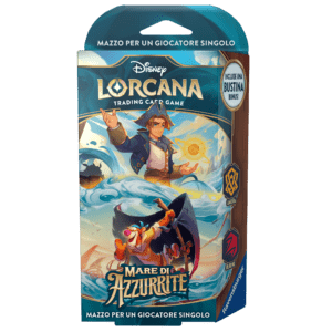 Disney Lorcana Mare di Azzurrite Starter Deck Ambra/Rubino ITA Ravensburger