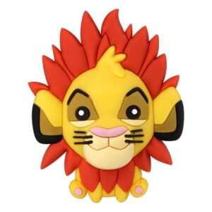 Disney Magnet Il Re Leone Simba Con Figure Int.