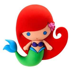 Disney Magnet La Sirenetta Ariel Con Figure Int.