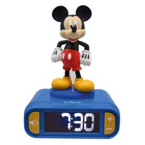 Disney Mickey 3d Night Light Sveglia Lexibook