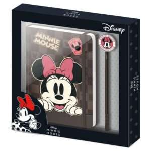 Disney Minnie Diario + Pen Set Karactermania