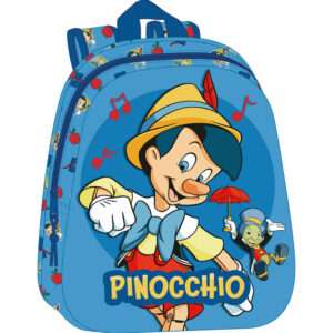 Disney Pinocchio 3d Zaino 33cm Safta