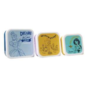 Disney: Princess Colour Pop Snack Box Set Di 3 Half Moon Bay