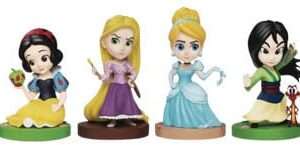 Disney Princess Hero Box Enchanted Series Mini Figures 8 Cm  YuMe Toys
