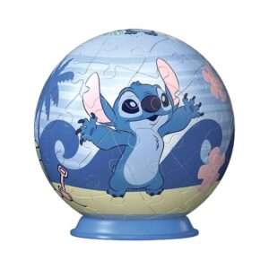Disney Stitch 3d Puzzle Ball Stitch (55 Pezzi) Ravensburger