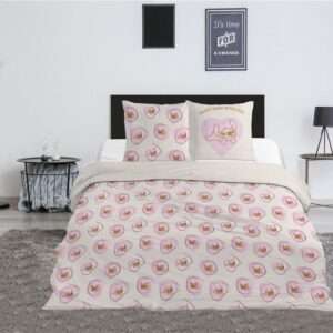 Disney Stitch & Angel Policotton Copripiumino Letto 135cm Disney