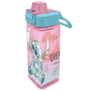 Disney Stitch Bottiglia Quadrata 500ml