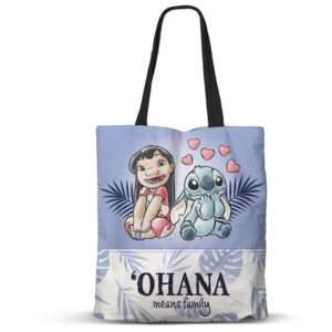 Disney Stitch Couple shopping bag 40cm Karactermania