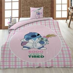 Disney Stitch Policotton Copripiumino Letto 90cm Disney