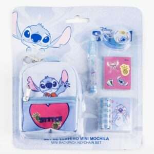 Disney Stitch Stationery Mini Zaino Set Cerdà