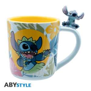 Disney - Tazza 3d Handle - Hawaiian Stitch
