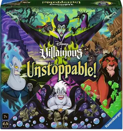 Disney Villanious Unstoppable! Multilingua Gioco Da Tavolo Ravesburger