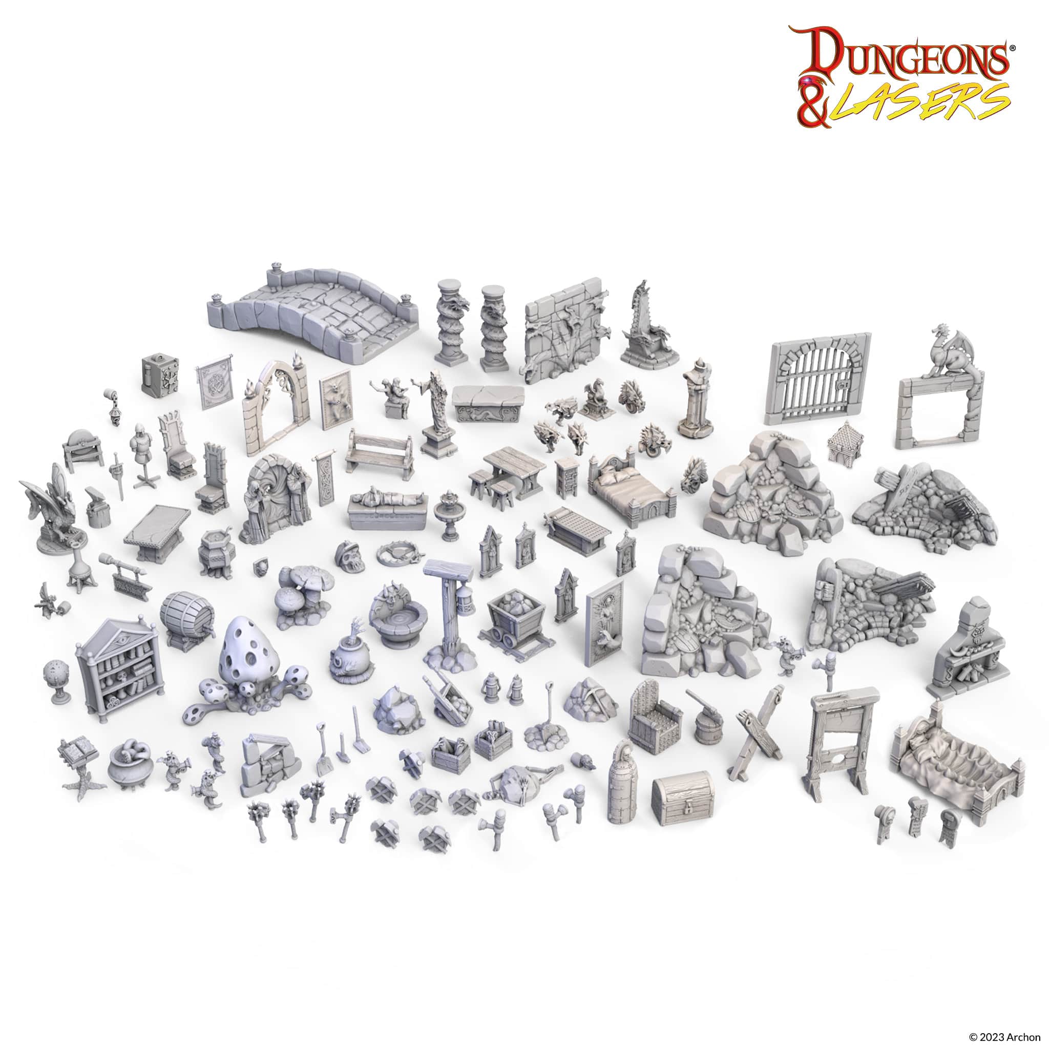 D&L FANTASY PROPS PACK Miniature e Modellismo DM VAULT
