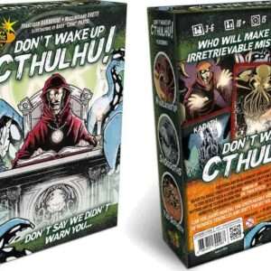 DO NOT WAKE UP CTHULHU Gioco Da Tavolo Don T Panic Games