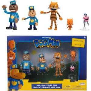 Dogman pack 5 figures 6cm Jakks Pacific