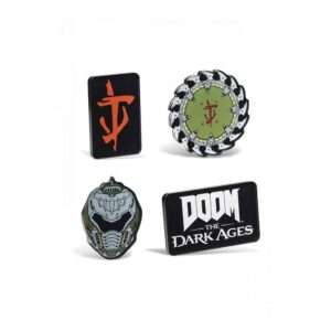 Doom The Dark Ages Magnet Set Icons DEVplus