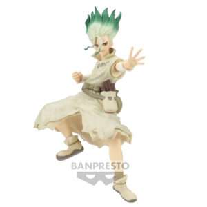Dr. Stone - Stone World Senku Ishigami Ii Figura 15cm Banpresto