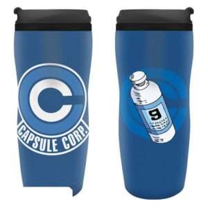 Dragon Bal Z Tazza Da Viaggio 355 Ml "Capsule Corporation" AbyStyle