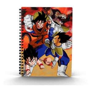 Dragon Ball Agenda Con 3d-effect Goku Vs Vegeta Sd Toys
