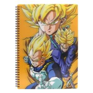 Dragon Ball Agenda Con 3d-effect Saiyans Sd Toys