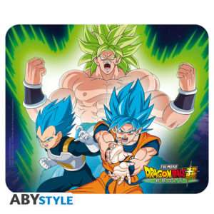 Dragon Ball Broly - Flexible Tappetino Per Mouse - Broly Vs Goku & Vegeta