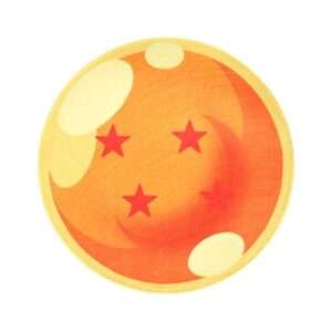 Dragon Ball Indoor Mat 4 Stars Ball 60 X 60 Cm SD Toys