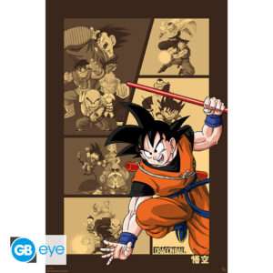DRAGON BALL - Poster Maxi 91.5x61 - Goku Retro