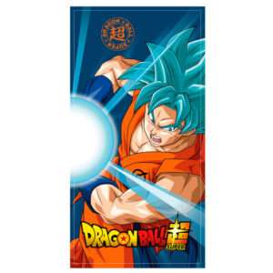Dragon Ball Super Goku Super Saiyan Blue Telo Mare 70 x 140 cm Toei Animation