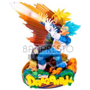 Dragon Ball Super - Super Master Star Diorama Vegeta & Trunks Figura 20cm Banpresto