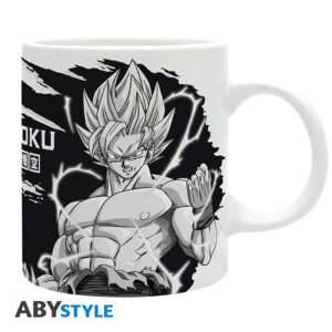 Dragon Ball Z - Tazza - 320 Ml - Goku B&w- Subli - Con Box X2 