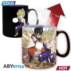 Dragon Ball Z Tazza Magica Goku & Gohan Vs Cell 460 Ml Abystyle