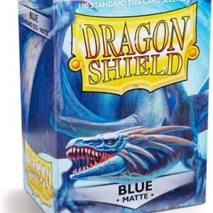 Dragon Shield Bustine Protettive Standard Size Matte Blue (100) Accessori