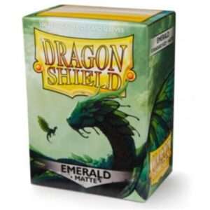 Dragon Shield Bustine Protettive Standard Size Matte Emerald (100) Accessori
