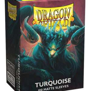Dragon Shield Bustine Protettive Standard Size Matte Turquoise (100) Accessori