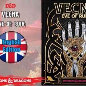 Dungeons & dragons rpg adventure vecna: eve of ruin - eng (alternate cover)