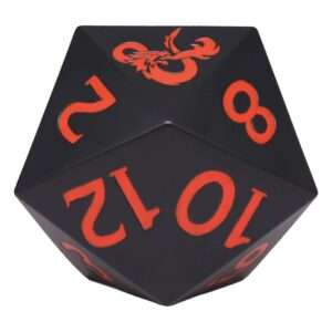 Dungeons & Dragons Salvadanaio 20 Sided Dice Con Figure Int.