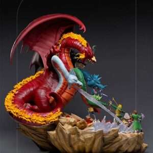 Dungeons E Dragons Tiamat Battle St Statua Iron Studios