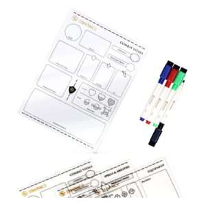 Enhance RPG Series Acrylic Character Sheet Set *English Version* Enhance