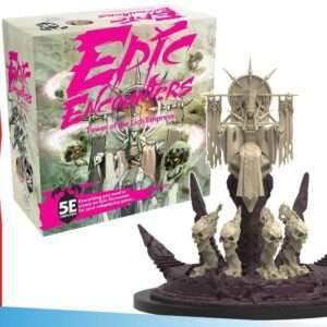 EPIC ENCOUNTERS-TOWER OF LICH EMPRESS Miniature e Modellismo STEAMFORGED GAMES