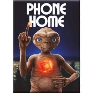 ET PHONE HOME FLAT MAGNET MAGNETI AQUARIUS ENT